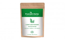 Pramukh Herbs Curry Leaf Powder Murraya koenigii  Pack  227 grams